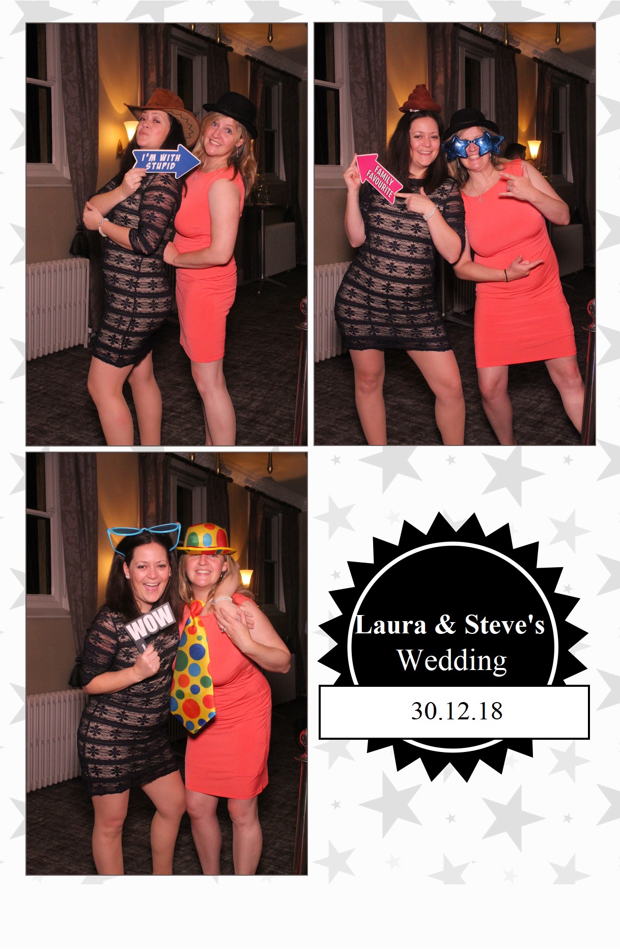 Steve and Laura's Wedding 2018 | View more photos from the event at gallery.myfunphotobooth.com/u/My-Fun-Photo-Booth/Steve-and-Lauras-Wedding-2018